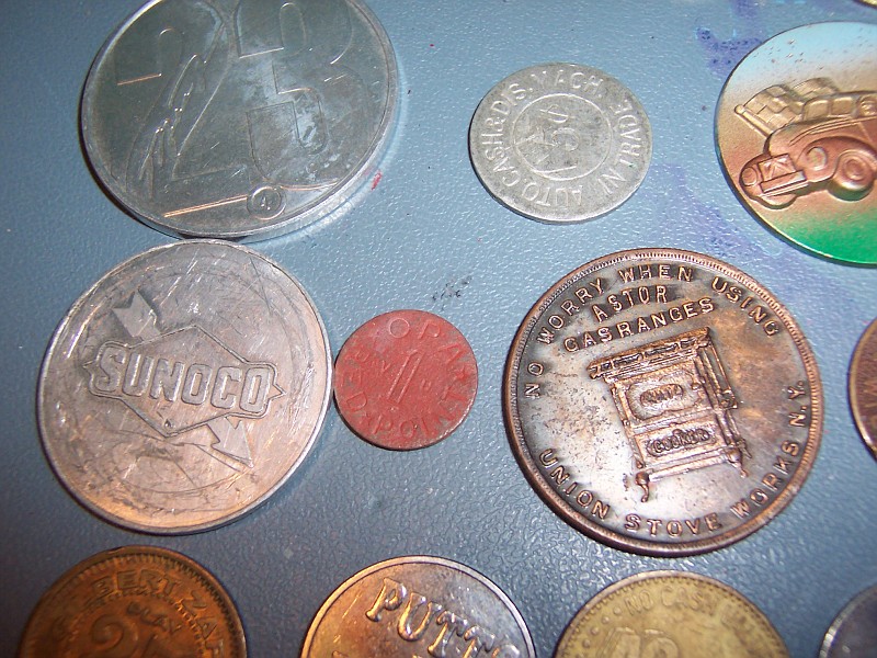 Collectible Tokens Save on Postage.