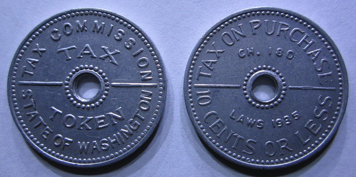 Washington Sales Tax Token