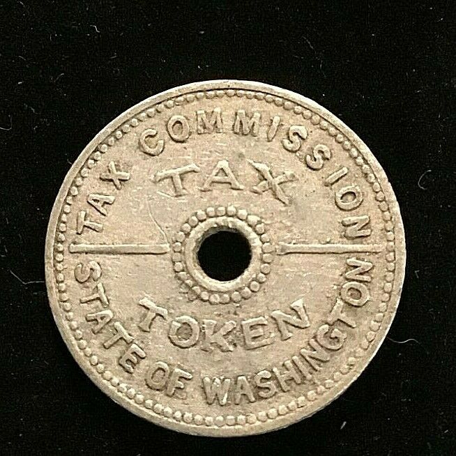 Washington Tax Tokens: Rare, Useful and Interesting.