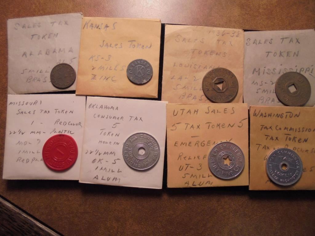 Alabama Sales Tax Token 5