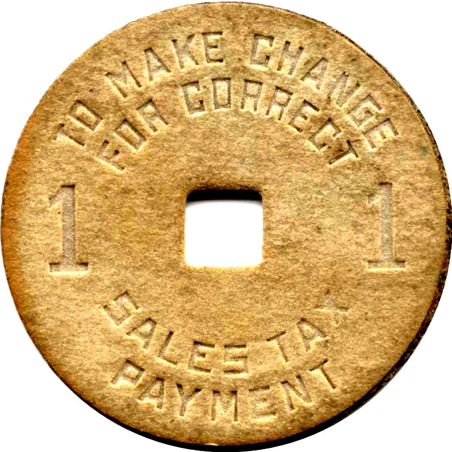 Mississippi Sales Tax Token