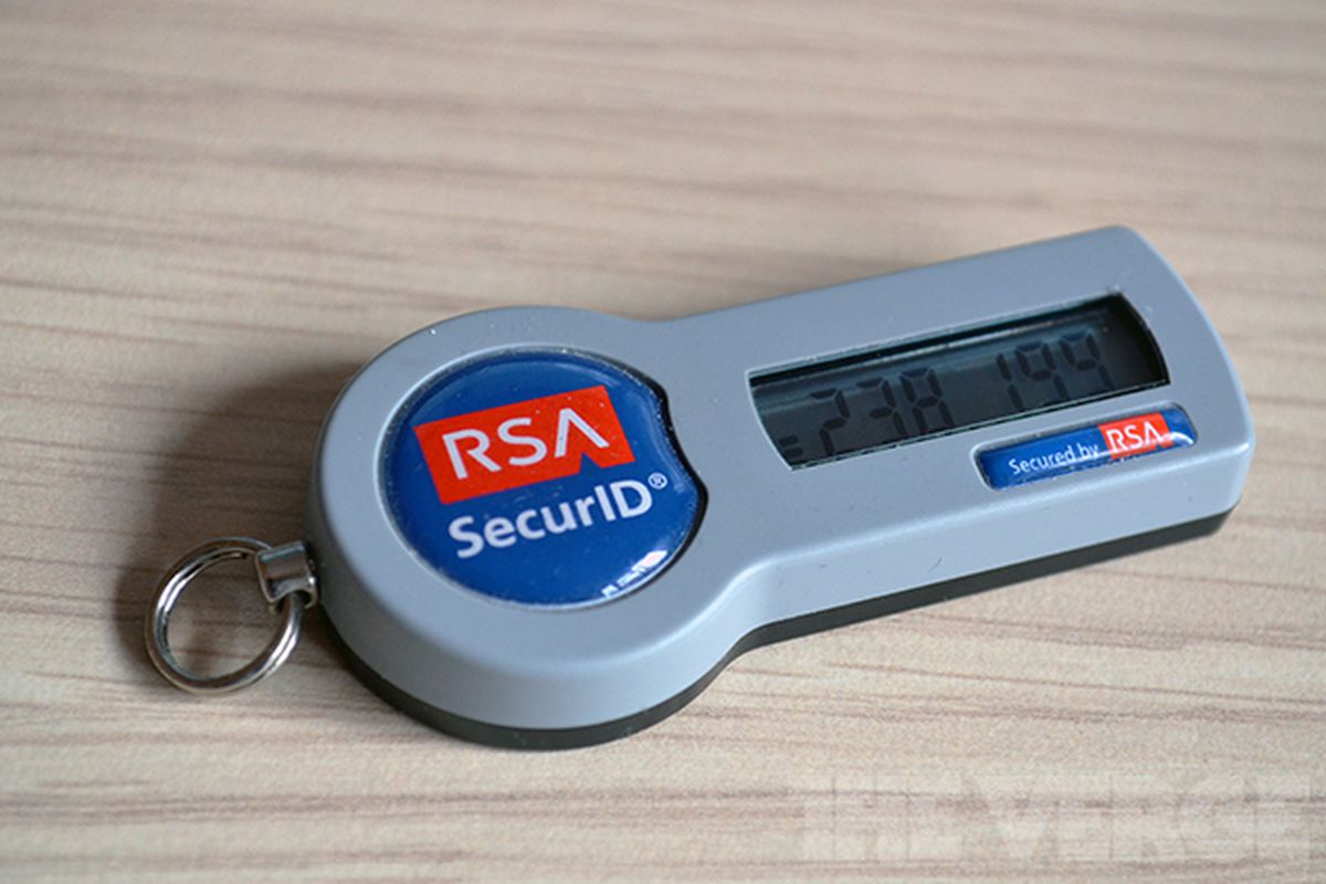 RSA Token For Personal Finance.